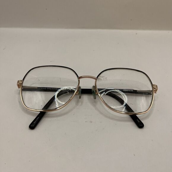 Cosmopolitan Eyeglasses C1030 Rose Gold/Black Designer Frames Only 56-16-140 - Picture 2 of 6